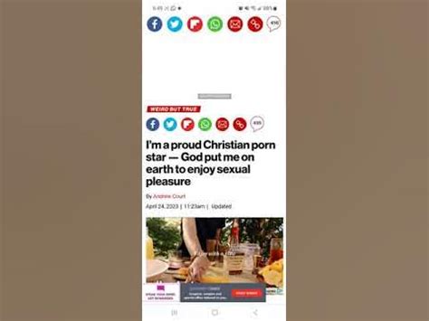 I'm a proud Christian porn star — God wants me to enjoy sex.